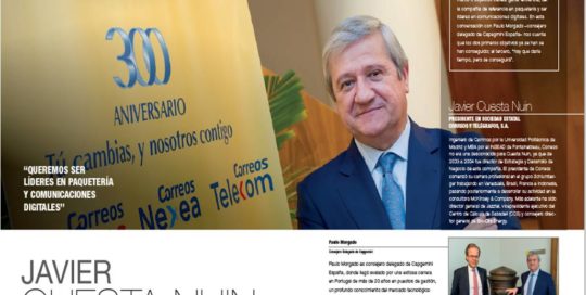 Javier Cuesta Nuin, President & CEO at Correos