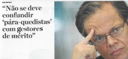 Executive pay | Paulo Morgado in Jornal de Negócios