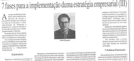 Company strategy (3) | Paulo Morgado in JL