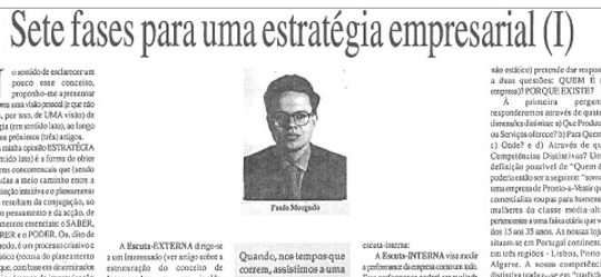 Company strategy (1) | Paulo Morgado in JL