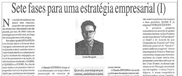 Company strategy (1) | Paulo Morgado in JL